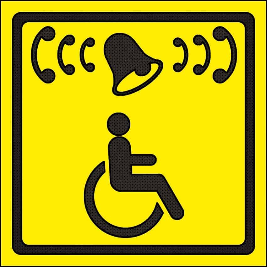кнопка для инвалидов